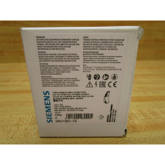 Siemens 3RV1901-1A Auxiliary Contact 3RV19011A (Pack of 2)