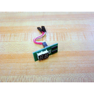 LEDBCE Numeric Display Board WTwo 2-Wire Leads - Used