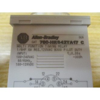 Allen Bradley 700-HRS42TA17 Multi Function Timing Relay 700HRS42TA17