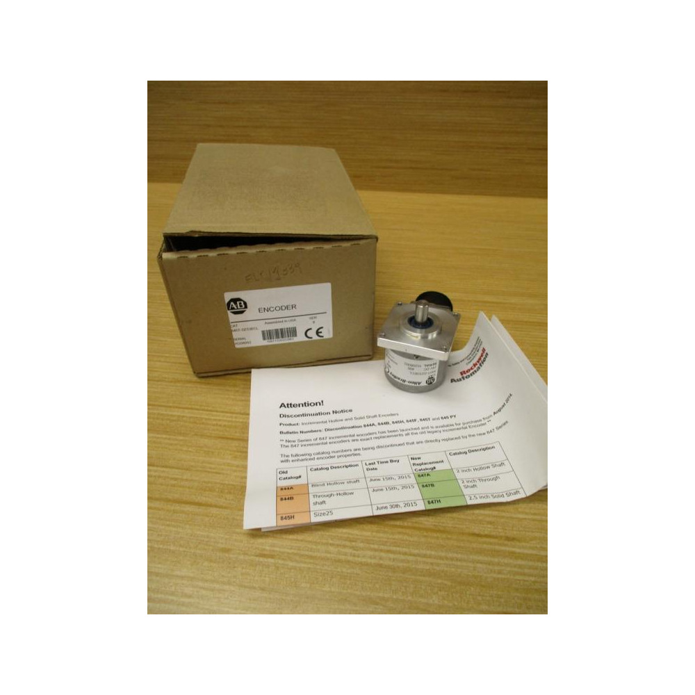 Allen Bradley 845T-DZ53ECL Encoder 845TDZ53ECL