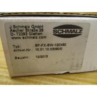 Schmalz SP-FX-SW-120X60 Vacuum Gripper Plate 10.01.10.03090