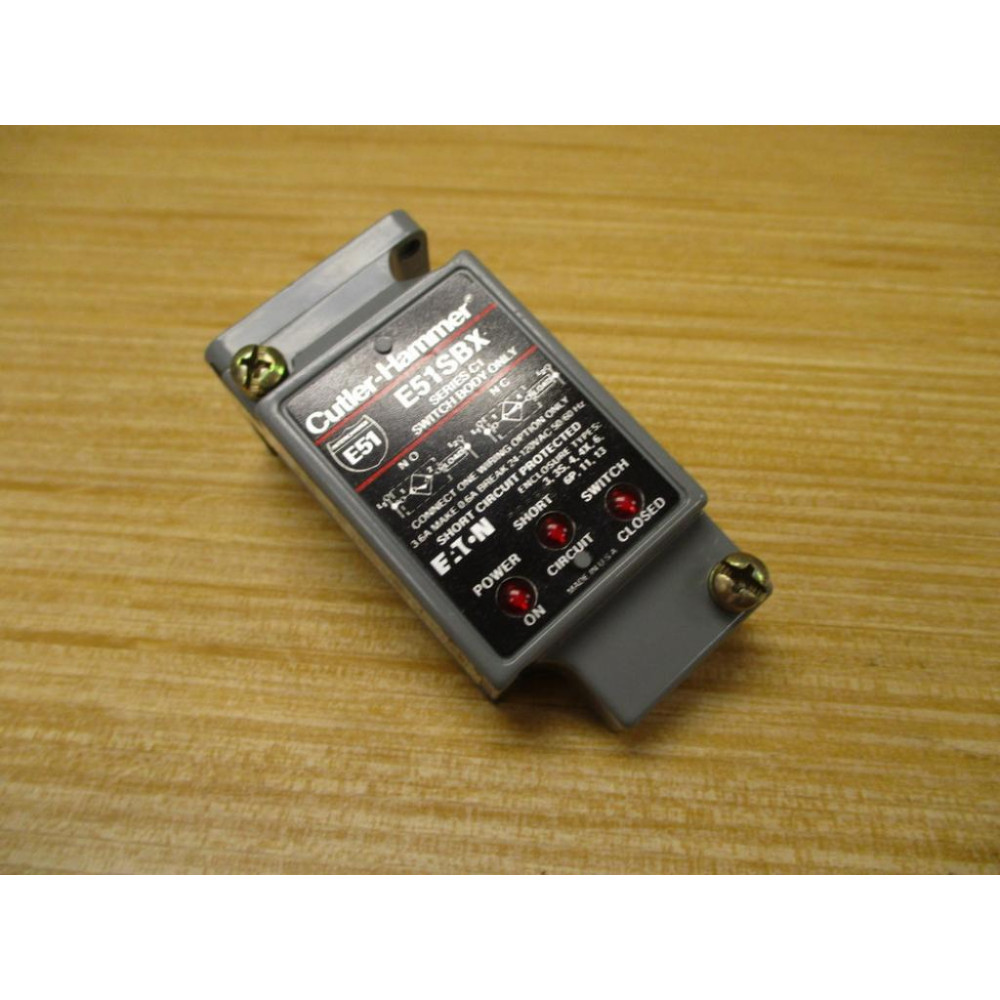 Cutler Hammer E51SBX Eaton Proximity Switch Body - New No Box