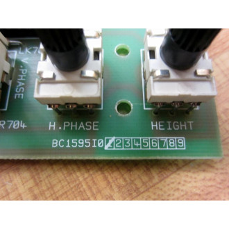 BC1595I0 Circuit Board w14" Cable - Used