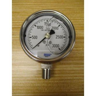 Wika 9831988 2.5" Pressure Gauge  233.54 3000 PSI