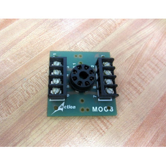 Action 990-0190-00 Molded Socket Base M008 990-0190C - Used