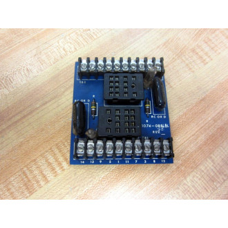 Emerson Wer Industrial 1074-088 Relay Board 107488 - Used