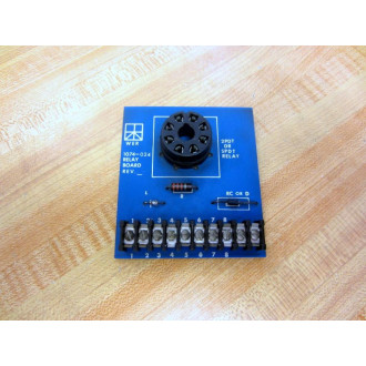 EmersonWer Industrial 1074-024 Relay Board 1074024 - Used