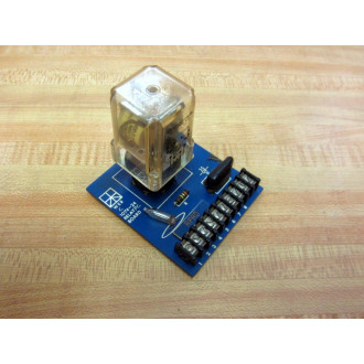 EmersonWer Industrial 1074-24 Relay PC Board 107424 WRelay - Used