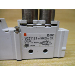 SMC VQZ1121-5MO-C6 Solenoid Valve VQZ11215MOC6 - Used