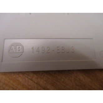 Allen Bradley 1492-EBJ3 End Barrier 1492EBJ3 (Pack of 30) - New No Box