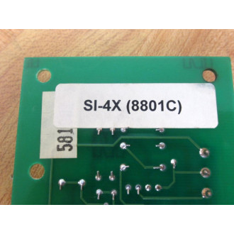 KB Electronics SI-4X Circuit Board A57325 SI-4X SI4X Rev.B - Used