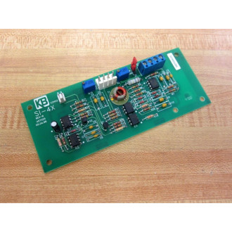 KB Electronics SI-4X Circuit Board A57325 SI-4X SI4X Rev.B - Used