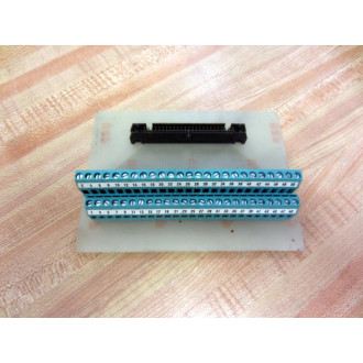 7000242 DIN Rail Terminal Block Interface Module Board Only - Used