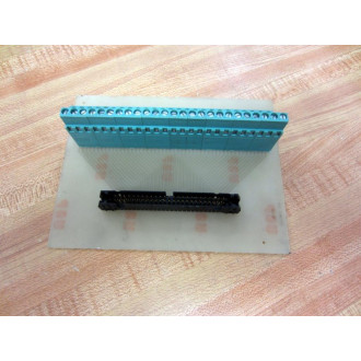 7000242 DIN Rail Terminal Block Interface Module Board Only - Used
