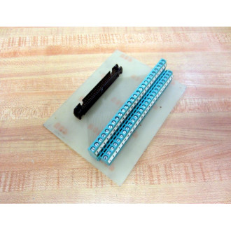 7000242 DIN Rail Terminal Block Interface Module Board Only - Used