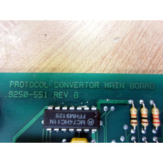 CEI 9250-551 Protocol Convertor Main Board 9250551 - Used