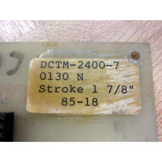122-1050 Circuit Board DCTM-2400-7 - Used