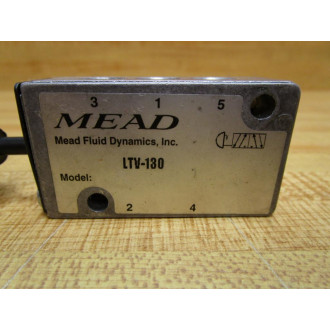 Mead Fluid Dynamics LTV-130 Mechanical Air Control Valve LTV130 - Used