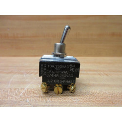 Carling 34HP-250VAC Toggle Switch 34HP250VAC WScrews - New No Box