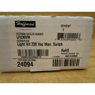 Hoffman LF230VM Fluorescent Enclosure Light 020527.0-00