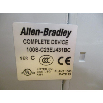 Allen Bradley 100S-C23EJ431BC Safety Contactor 100SC23EJ431BC - New No Box