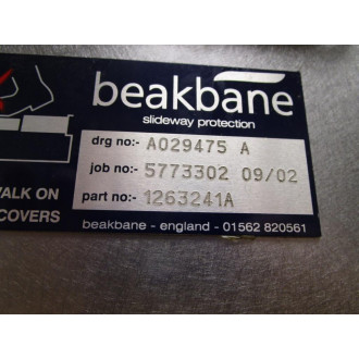 Beakbane 1263241A Slideway Protection A029475 A