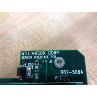 Williamson B82-505A Sensor Interface PCB wDisplay B82505A - Used