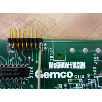 Gemco EP-0017800-C Circuit Board EP0017800C - Used