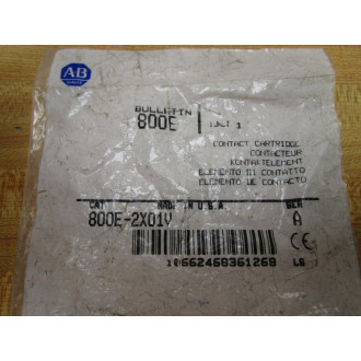 Allen Bradley 800E-2X01V Contact Cartridge 800E2X01V (Pack of 5)