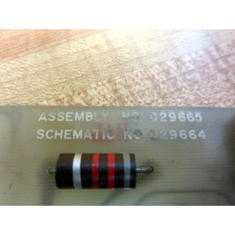 Seco D29665 Circuit Board D29664 - Used