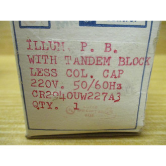 General Electric CR294OUW227A3 Push Button GE