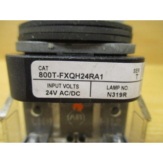Allen Bradley 800T-FXQH24RA1 Push Button W 800T-XA1800T-Blank - New No Box