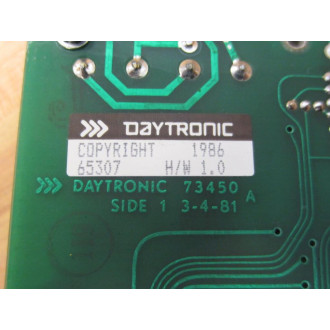 Daytronic 73450 Circuit Board - Used