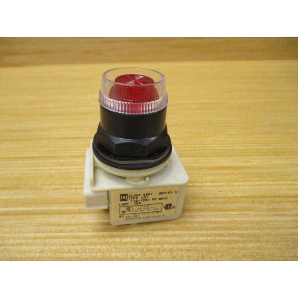 Square D 9001SK1L1R Illum. Pushbutton Operator - New No Box