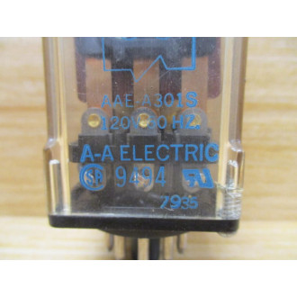 A-A Electric AAE-A301S Relay AAEA301S - New No Box