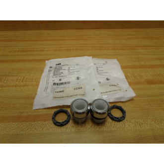 ABB 1SFA611100R3108 Push Button MP1-31C (Pack of 2)