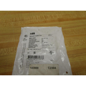 ABB 1SFA611100R3108 Push Button MP1-31C (Pack of 2)