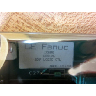 General Electric IC600CB512 CCU4 Expanded Logic Ctrl IC600CB512L - Refurbished