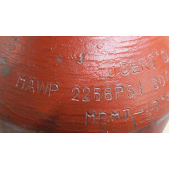 Vickers A230E578BNM10 Bladder Accumulator W Plug - Used