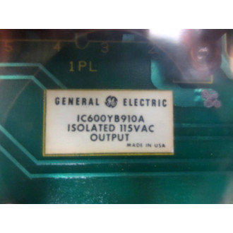 General Electric IC600YB910 GEFanuc Output Board IC600YB910A - Refurbished
