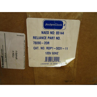 Ward Leonard RDP1-5031-11 Joslyn Clark Contactor 78090-20R