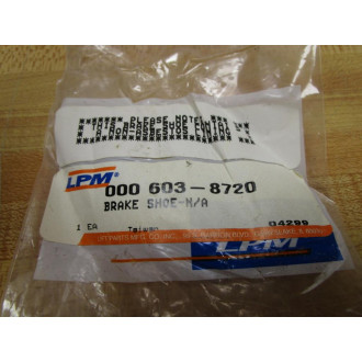 LMP 603-8720 Brake Shoe 170303