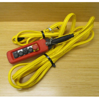 Konecranes PBXA05RR03 Pendant E-Stop Hoist Controller 26' Cable - Used