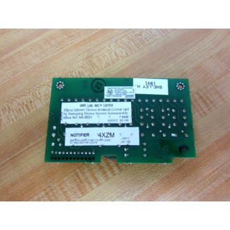 Honeywell 4XZB Notifier Zone Relay Module 4XZB 03218 Rev. G, 4XZM - Used