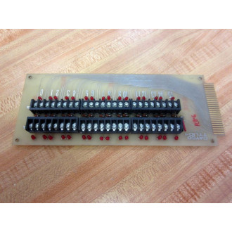 Dayco TTLIO-I Circuit Board TTLIOI Double Row w1 Wire Lead - Used