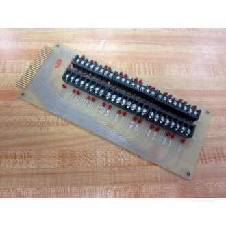 Dayco TTLIO-I Circuit Board TTLIOI Double Row w1 Wire Lead - Used