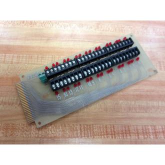 Dayco TTLIO-I Circuit Board TTLIOI Double Row + Terminal Block - Used