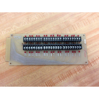 Dayco TTLIO-I Circuit Board TTLIOI Double Row wResistors - Used