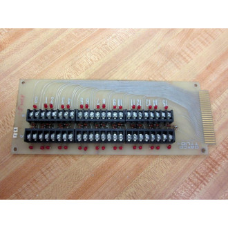 Dayco TTLIO-I Circuit Board TTLIOI Double Row wResistors - Used