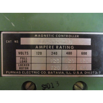 Furnas 42HB32ACD8 Magnetic Controller Coil D71221-32 - Used